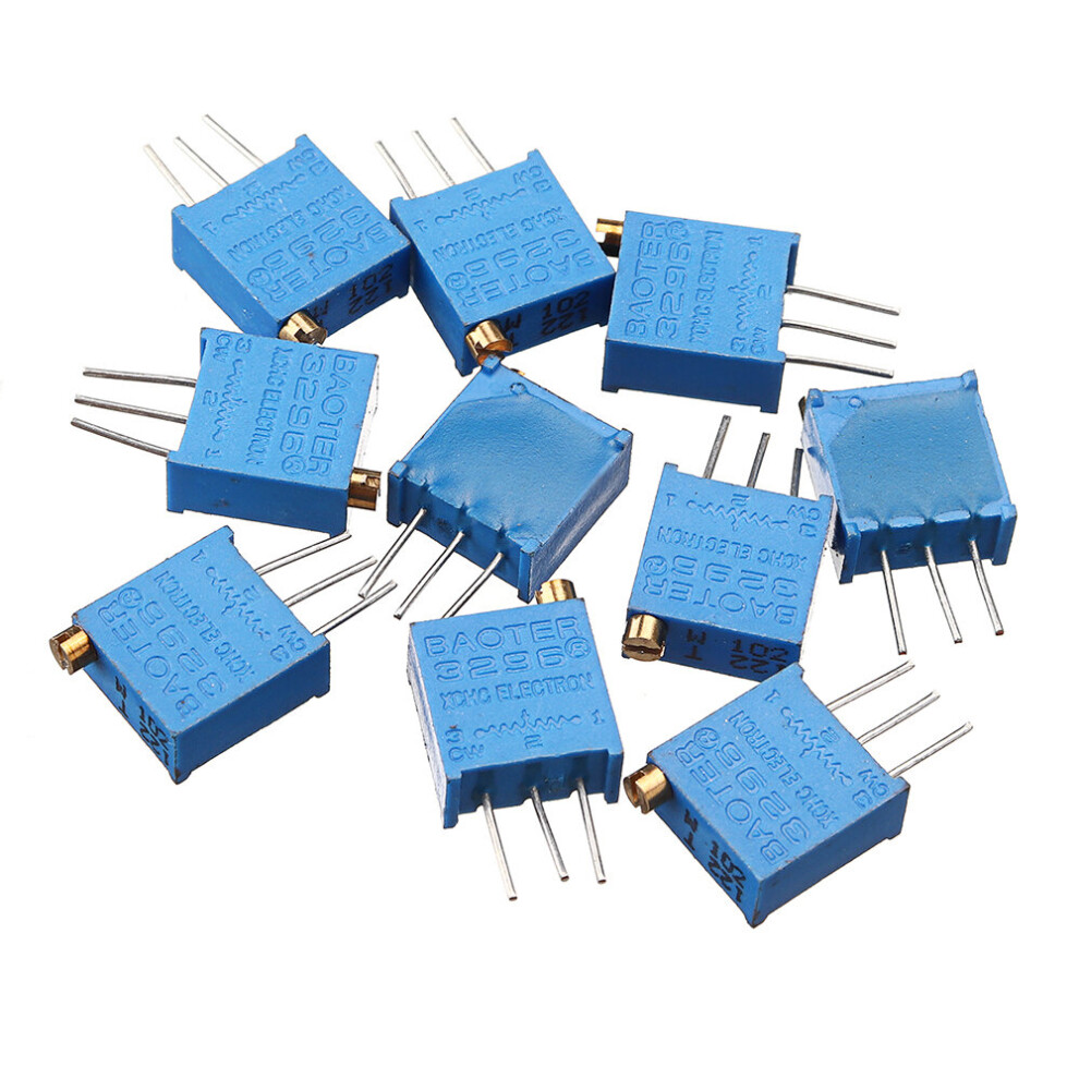 200Pcs 3296W 1K Ohm Trimpot Trimmer Potentiometer 608641499940
