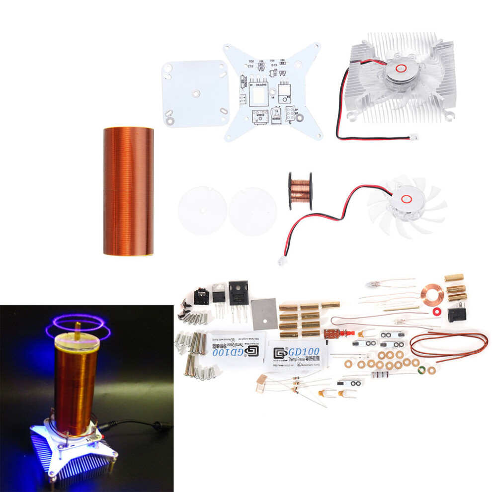 Diy Tesla Coil Module Kit Ion Windmill Tesla Coil Zvs Technology Physical Electronics Production Parts 6906139357654