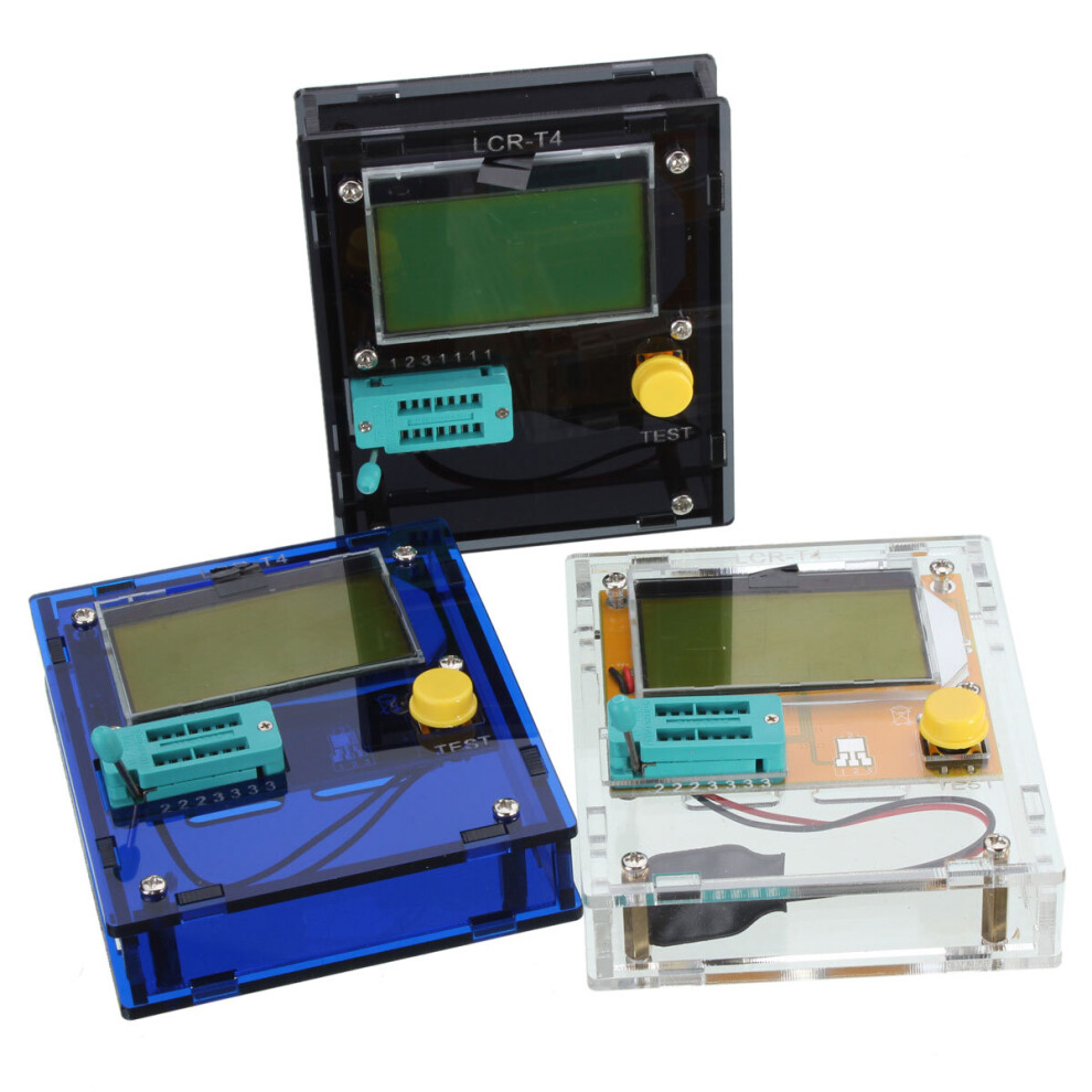 Lcr-T4 Transistor Tester Diode Triode Lcd Esr Meter Inductance With Housing 190268146357