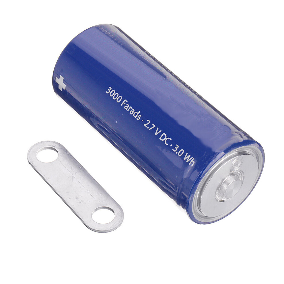2.7V3000f Super Farad Capacitor K2 2.7V 3000F With Connecting Piece 921698290422