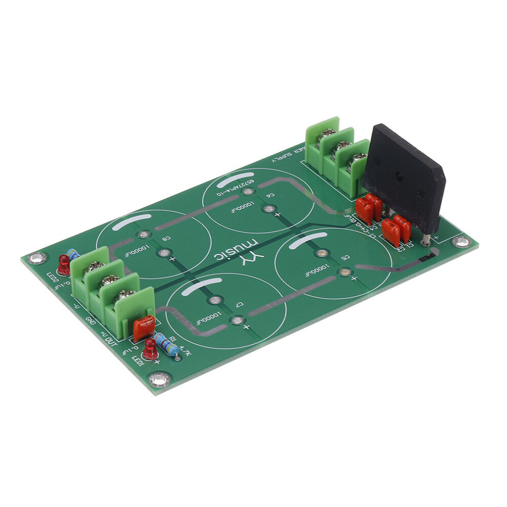 5Pcs Dual Power Supply Module Rectifier Filter Bare Board For Amplifier Speaker Audio Module 300028109519