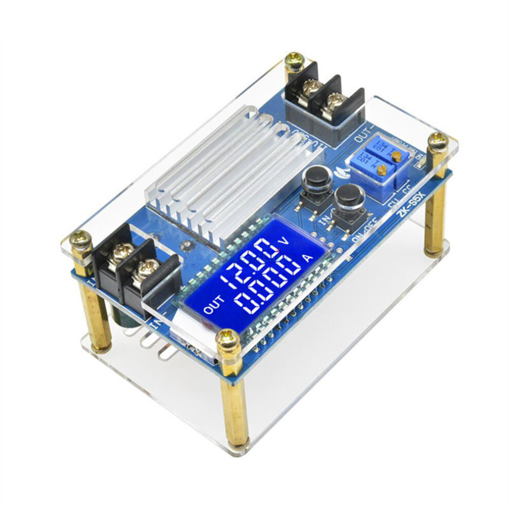 5A Step Up Boost Converter Constant Voltage Current Adjustable Lcd Display Dc-Dc Battery Charger Module 80W Dc 9-45V To 11-50V 5303035459672