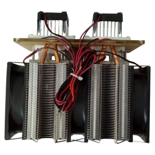 Enhanced Version 12V 12A 144W DIY Double Head Semiconductor Refrigerator Radiator Cooling Equipment 1