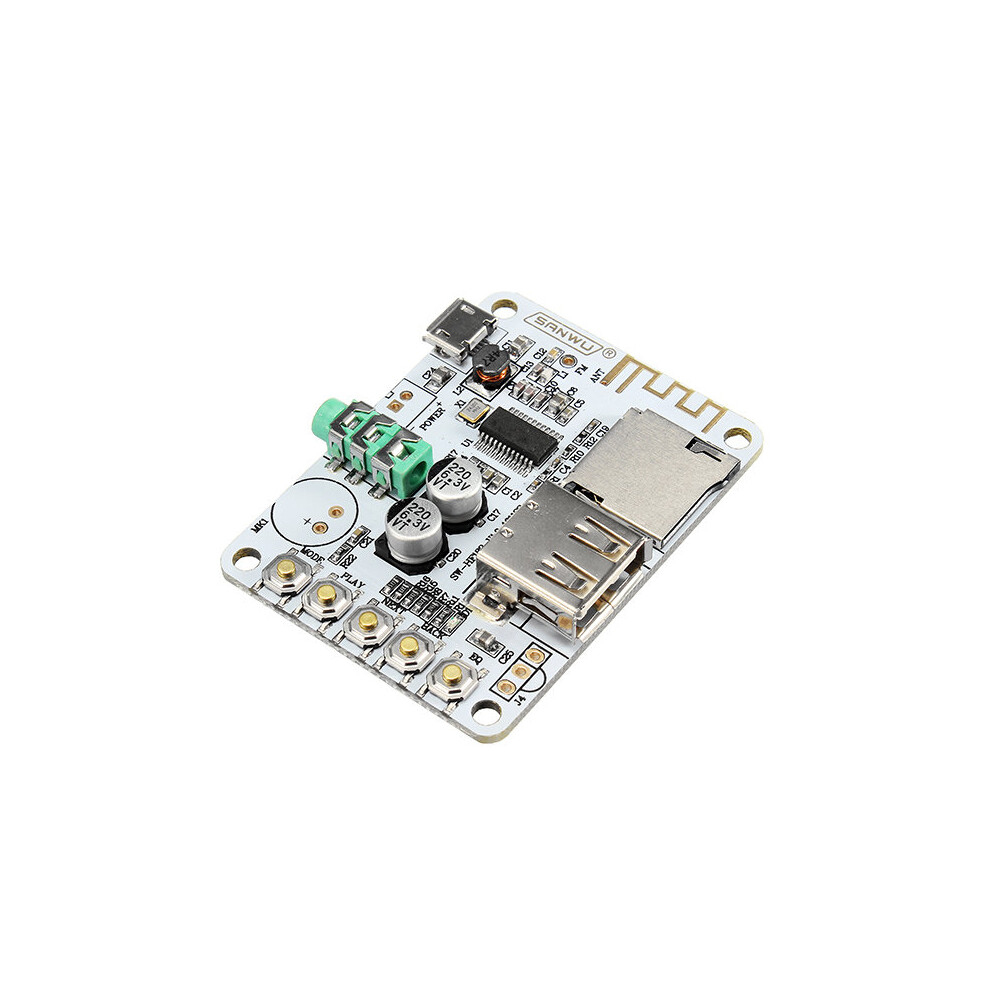 10Pcs Sanwu Bluetooth Audio Receiver Digital Amplifier Board With Usb Port Tf Card Slot 300029488897