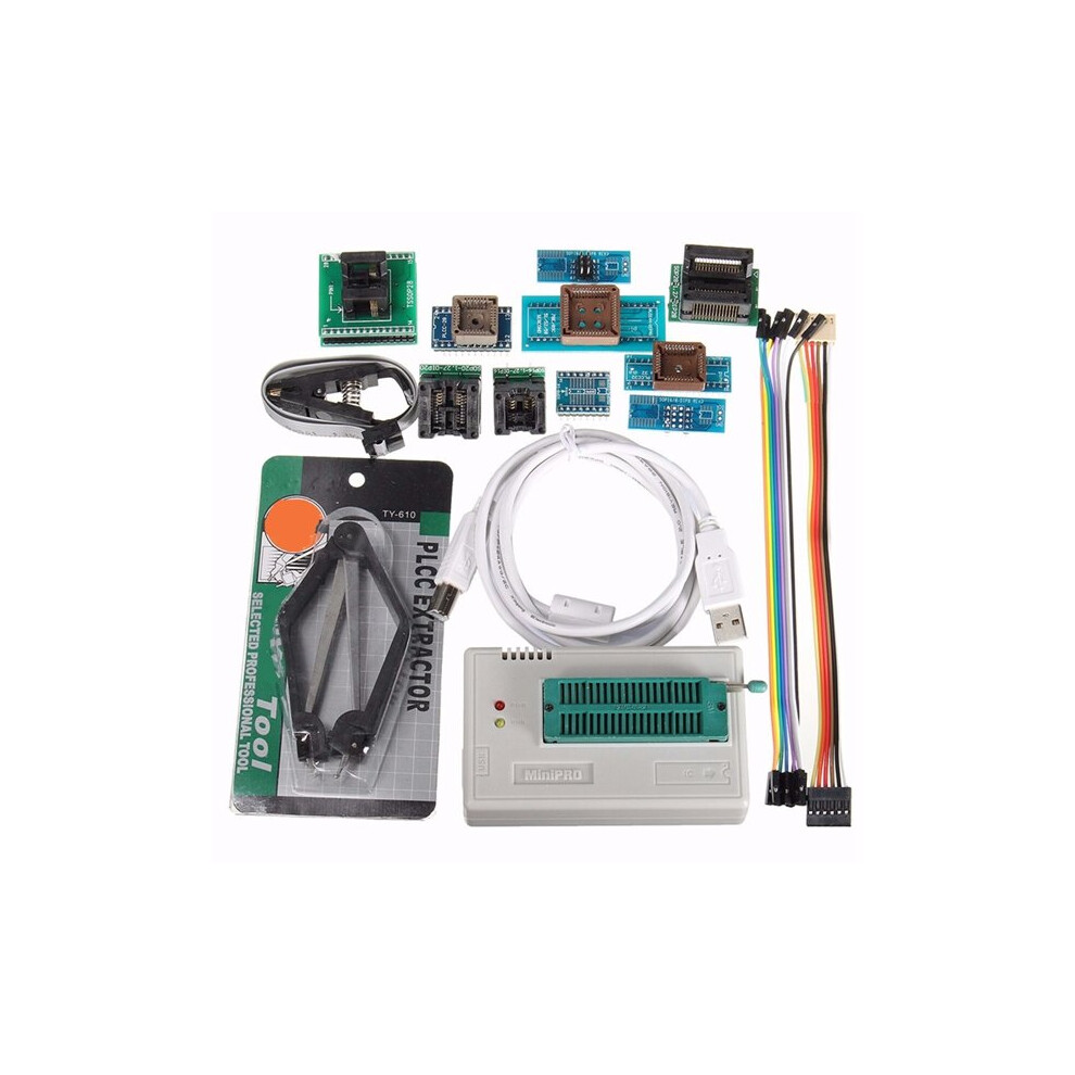 Tl866a Usb Mini Pro Programmer 10X Adapter Eeprom Flash 8051 Avr Mcu Spi Icsp 300028010129