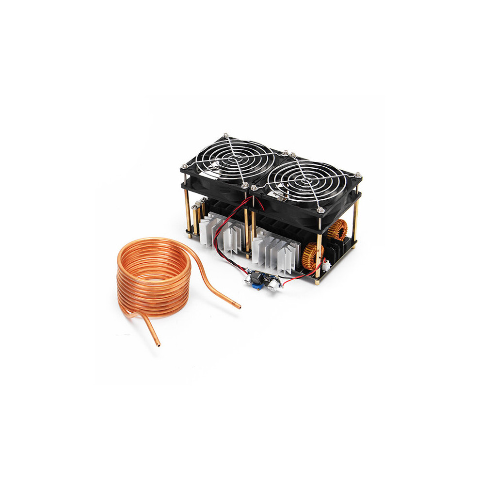 Geekcreit Zvs 1800W 12V-48V 40A High Frequency Induction Heating Module Without Tap 6900618182997