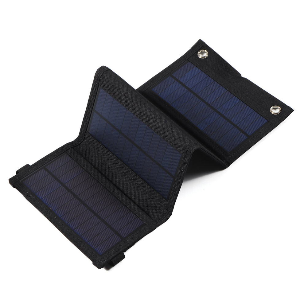 30W 5V Foldable Sunpower Solar Panel Charger Solar Power Bank Usb Backpack Camping Hiking 9338123029396