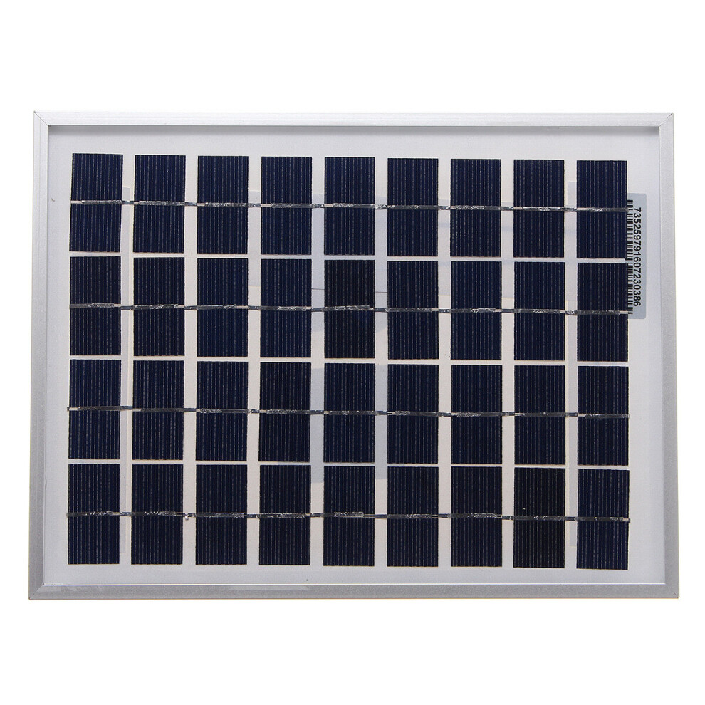 5W 18V Polycrystalline Solar Panel For 12V Battery 608307165141