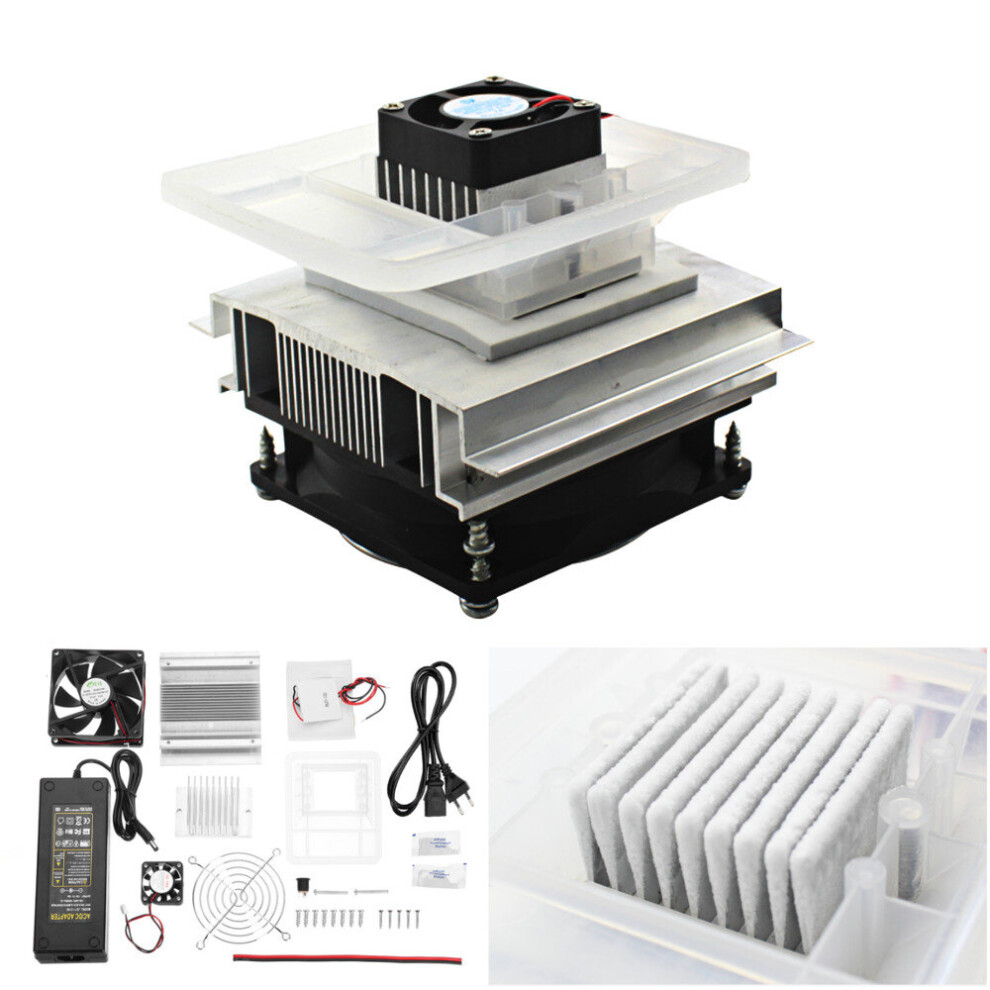 Tec1-12706 Waterproof Semiconductor Refrigeration Kit Cooling System Diy Cooling Equipment 712640782986
