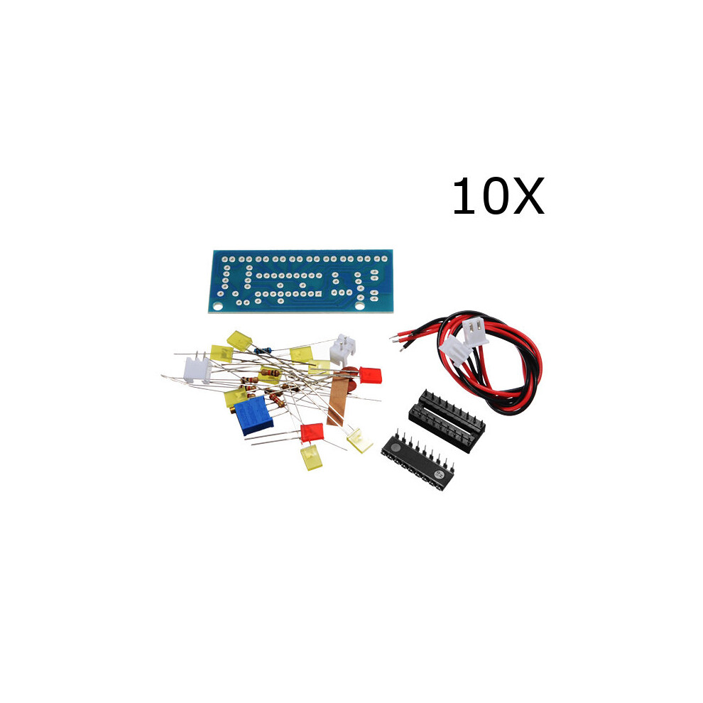10Pcs Diy Lm3915 Audio Level Indicator Electronic Production Suite Kit 773823407522