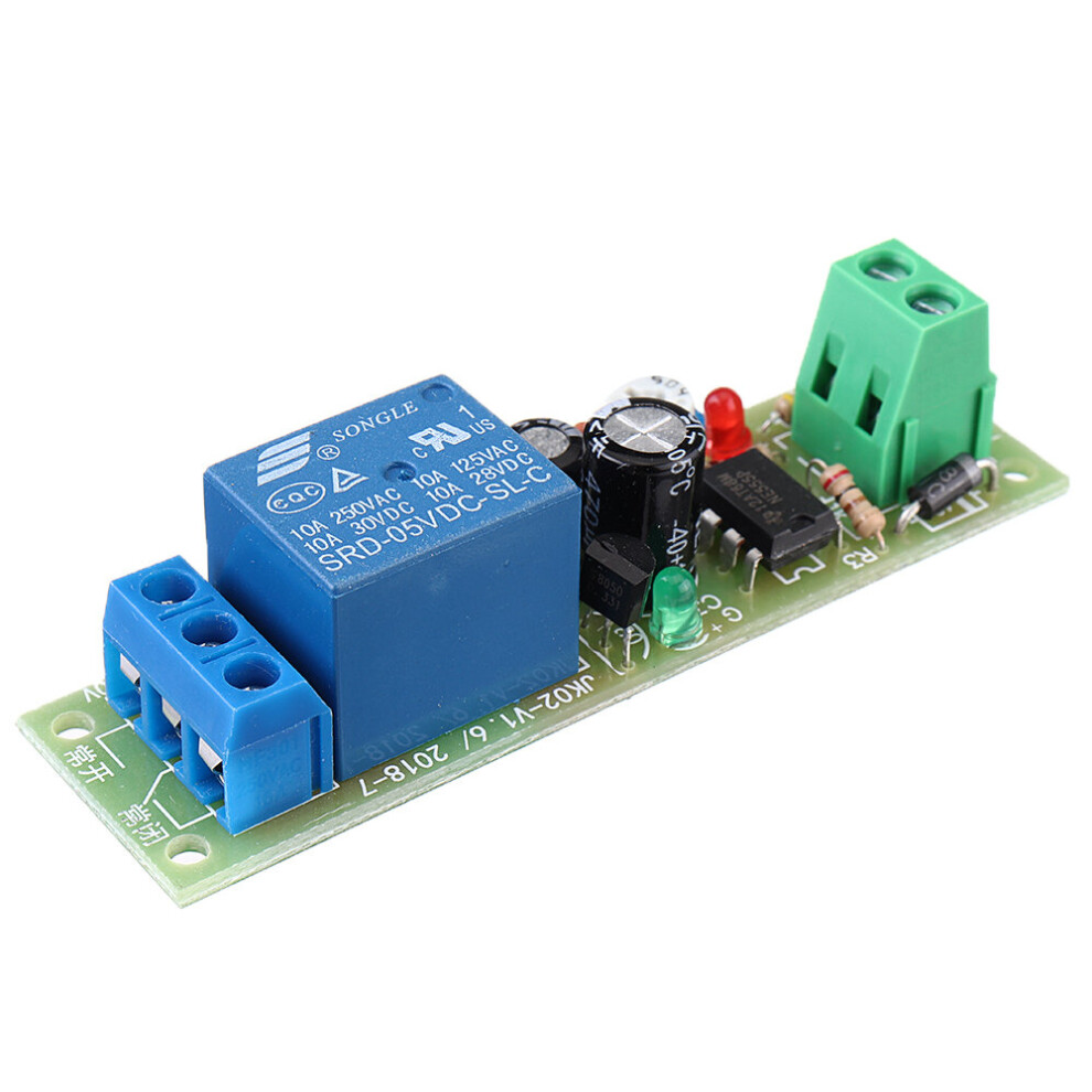 10Pcs Jk-02 5V 0-200S Power-On On Delay Automatically Disconnects Timer Relay Module Ne555 300028075142
