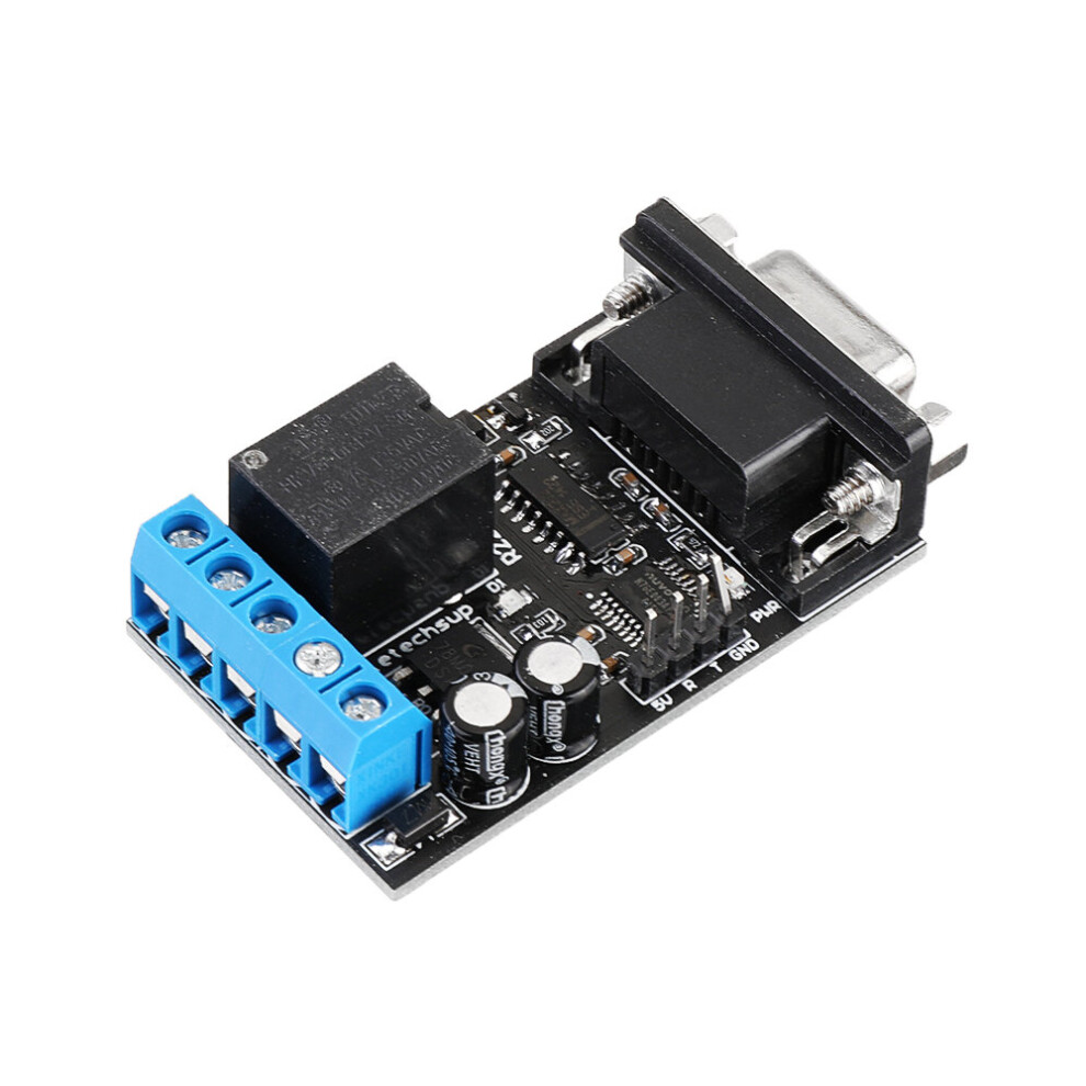 10Pcs Dc 12V Rs232 Serial Port Delay Relay Switch Module Pc Com Db9 Arm Mcu Uart Remote Control Board 300028095836