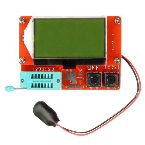 Transistor Tester ESR Capacitance Meter Resistance Inductance Measuring 1