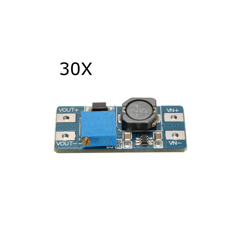 30 Pcs Step Up Power Spply Module 2A 2V-24V Dc-Dc Booster Power Module 192090063277