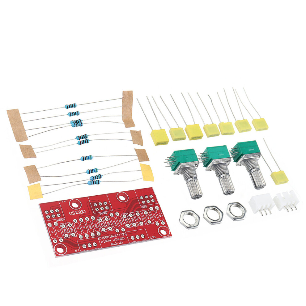 5Pcs Hifi Amplifier Passive Tone Board Bass Treble Volume Control Preamp Board Diy Kit 773823421115