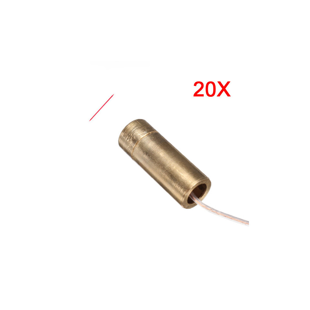 20Pcs 3V 650Nm 5Mw Line Laser Diode Module 773823391814