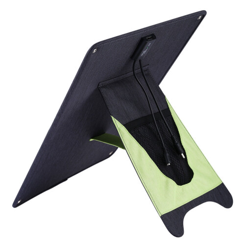 HAWEEL 20W Waterproof Solar Charging Panel Solar Panel with Tiger Clip Support Fast Charging Connected in Series 2