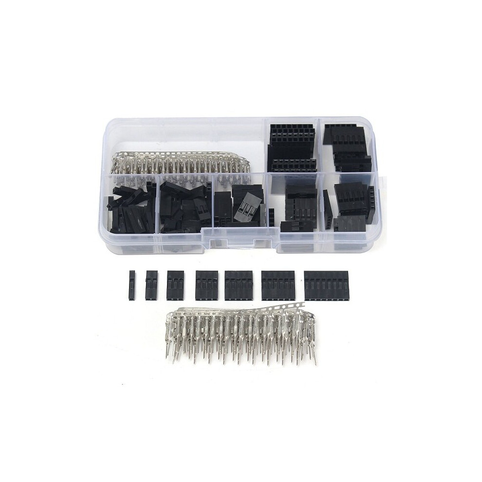 5Pcs Geekcreit 310Pcs 2.54Mm Male Female Dupont Wire Jumper With Header Connector Housing Kit 191466501467