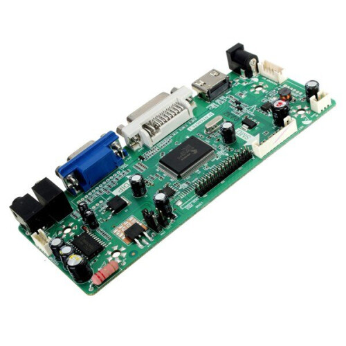 B156XW02 LCD Controller Board HD DVI VGA Audio PC Module Kit For 1366x768 2