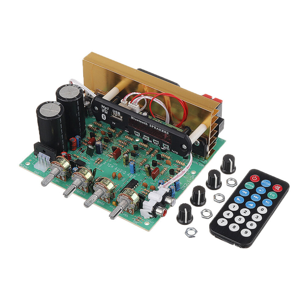 Bluetooth 2.1 Amplifier Multifunction Bluetooth Tf U Disk Fm Aux High Power Amplifier Board 772286499358