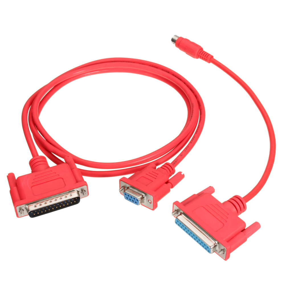 Sc-09 Sc09 Plc Programming Cable Downloader For Mitsubishi Melsec Fx&A Series Rs422 Adapter Red 4193050225960