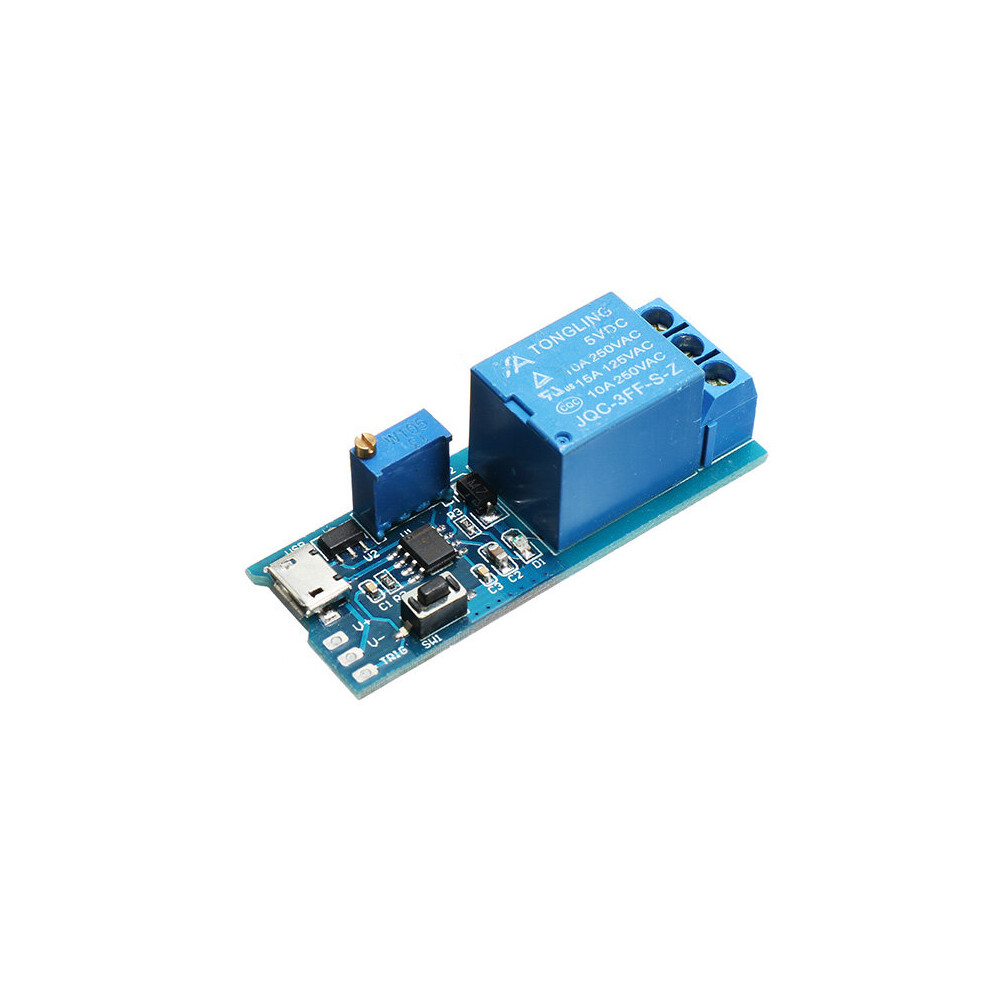 10Pcs 5-30V 10A Wide Voltage Trigger Delay Relay Module Timer Module Two Trigger Modes 300029459095