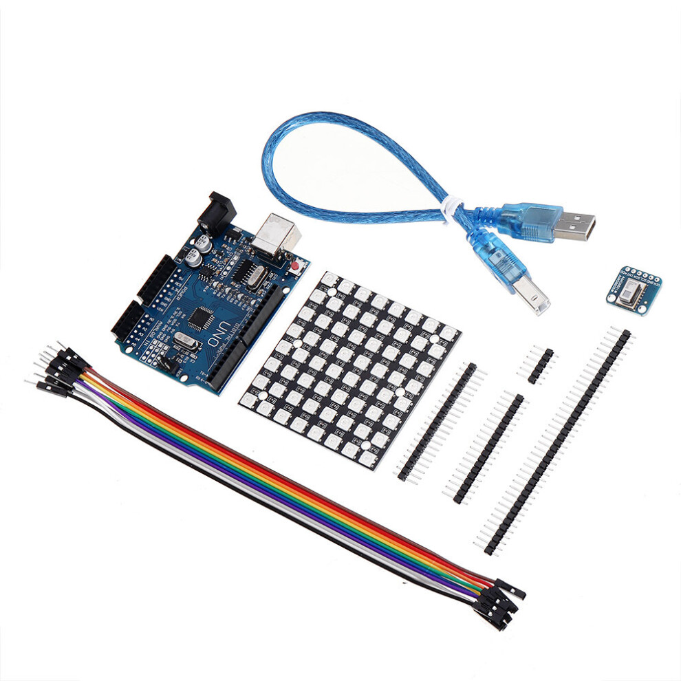 Gy-Amg8833 Ir 8X8 Infrared Thermal Imager Sensor Array Temperature Measurement Sensor Module With Uno R3 Gy-Am Kit 4229732541070