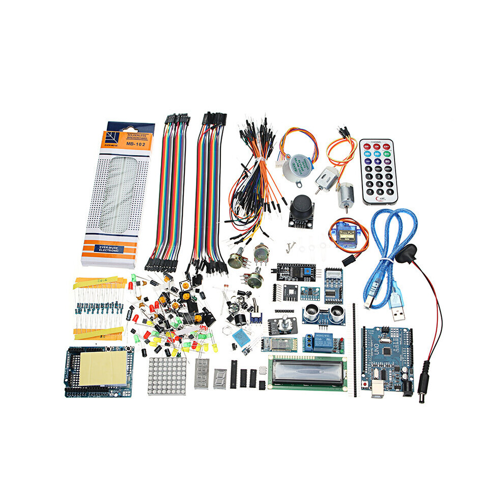 Uno R3 Starter Kits 1602 Lcd Mpu6050 Relay Module Hc-05 Bluetooth Board Geekcreit For Arduino - Products That Work With Official Arduino Boards 300029454960
