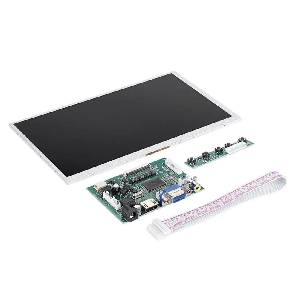 7 Inch Tft Lcd Screen With Hdmi Port Support Vga+2Av+Acc 1920X1080 Resolution For Raspberry Pi 611550504476