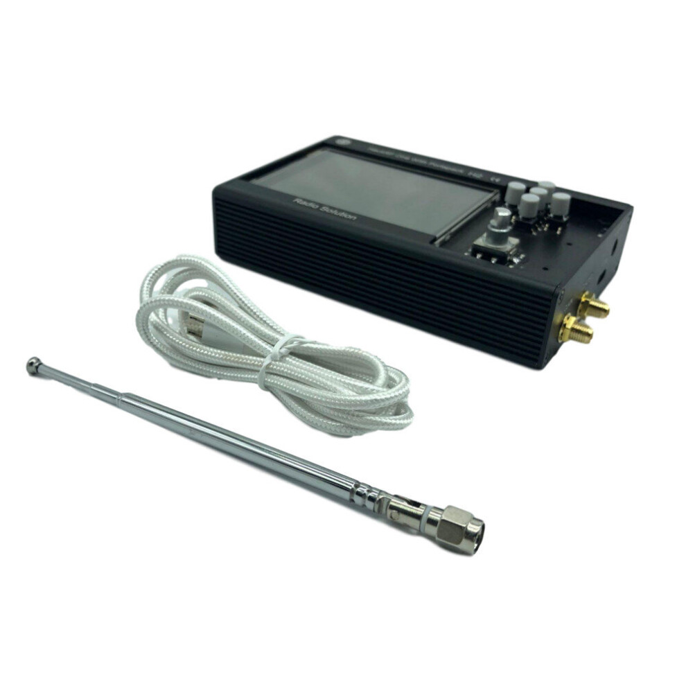 Portapack H2 + Hackrf One Sdr Radio With Firmware + 0.5Ppm Tcxo Gps + 3.2 Inch Touch Lcd + Metal Case + Antenna Kit 622135952957