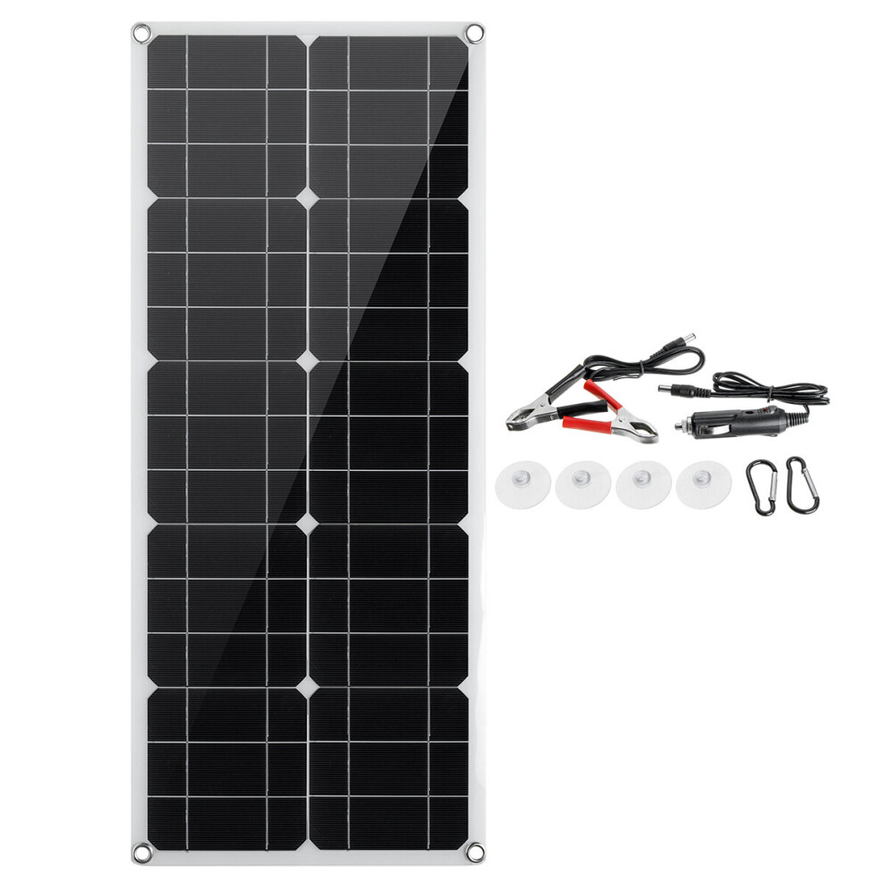 30W Monocrystalline Flexible Solar Panel With Usb Port Built-In Short Circuit Protection 921698239339