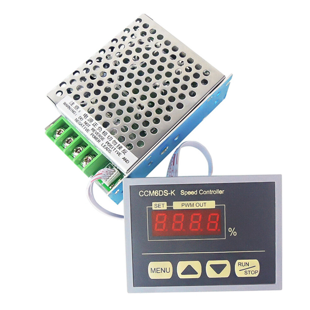 Ccm6ds-K Dc 12V To 80V 30A Pwm Dc Motor Speed Controller Led Digital Display High Power Governor 6900619718416