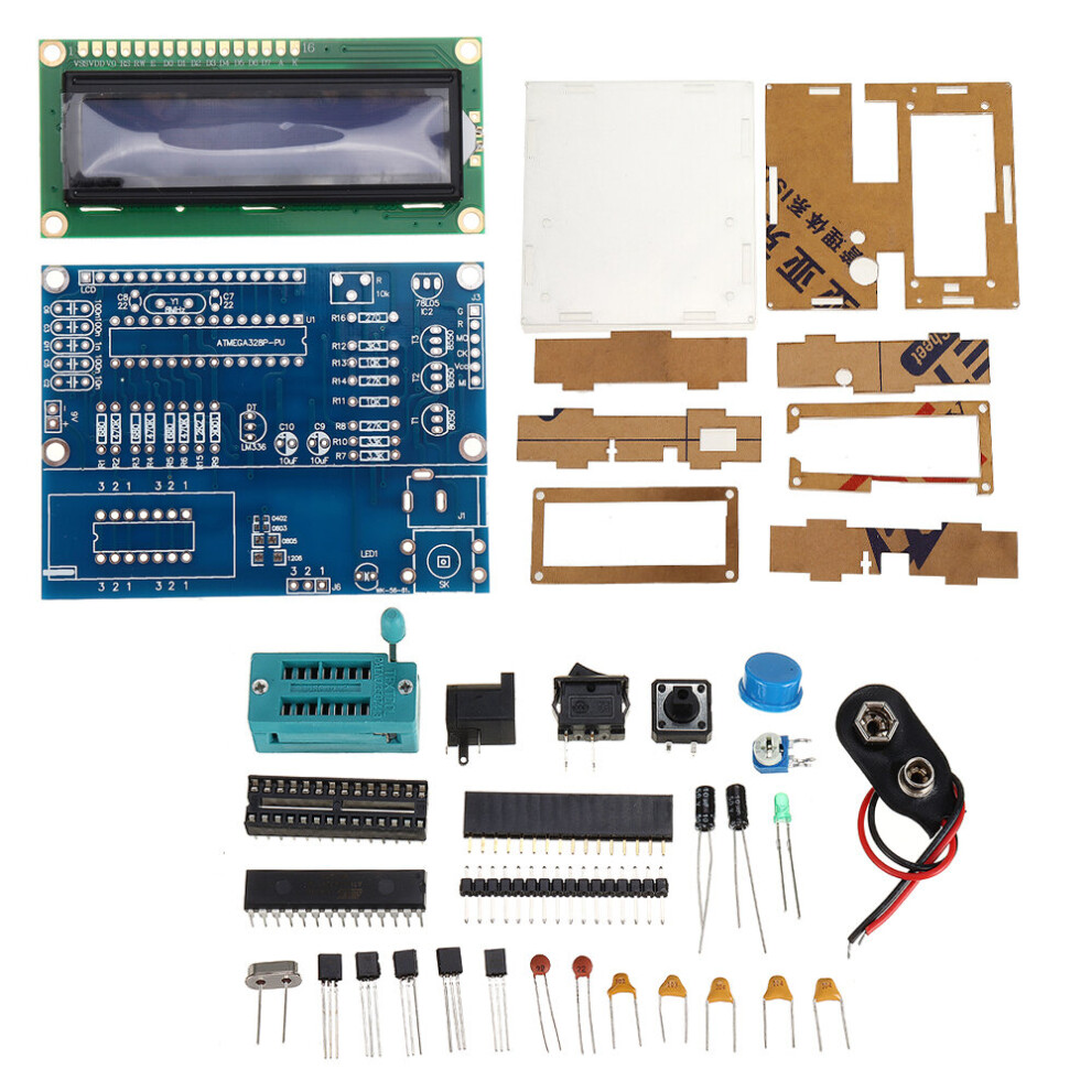 Transistor Tester Kit Resistance And Capacitance Transistor Electronic Measurement Diy Kit Practice Parts 743022362694