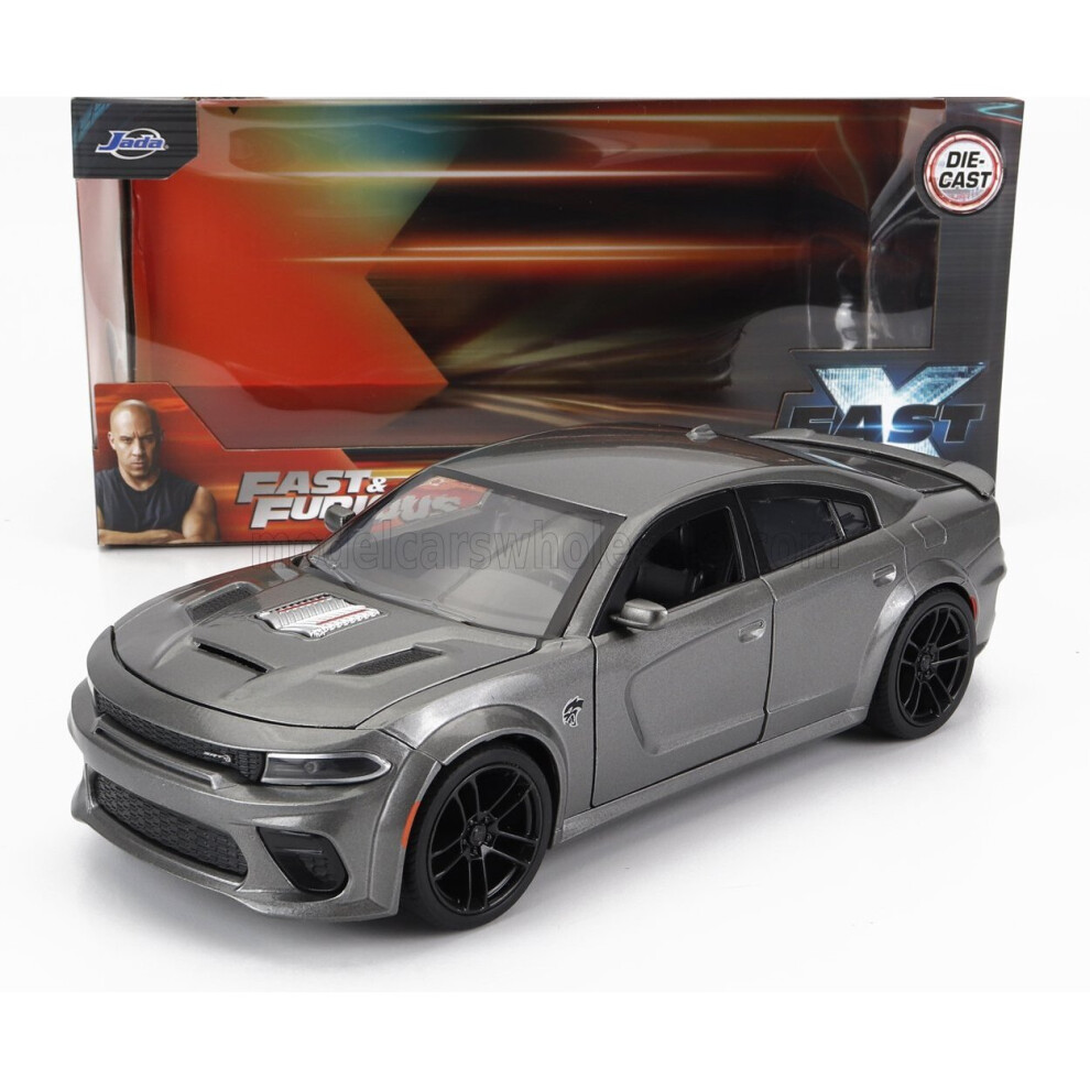 Jada Dodge Charger 2021 - Fast & Furious Fast X Grey - 1:24-image-OPC-PCKN9TF-NEW