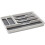Addis Anti Slip 6 Compartment Drawer Plastic Kitchen Cutlery Organiser 1