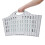 Addis Addis Fold flat laundry basket Plastic  38 litre   light weight single pack 4
