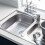 Addis Kitchen Soft Non Slip Rubber Dish Protecting Sink Liner Clear 2
