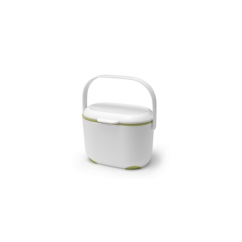 Addis Compost Caddy 2.5 Litre - White & Green