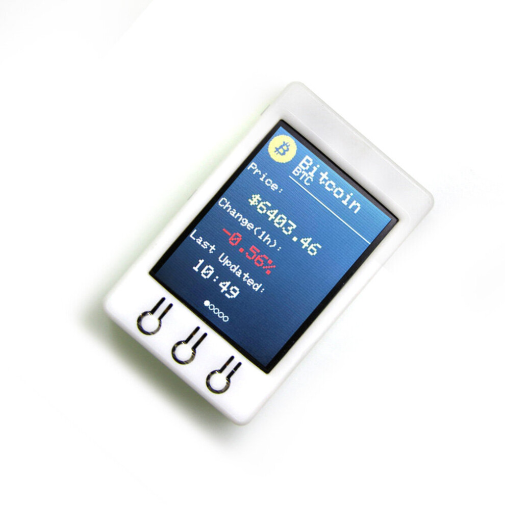 Lilygo Ttgo T-Watcher Btc Ticker Esp32 For Bitcoin Price Program 4M Spi Flash Psram Lcd Display Module 6906136207402
