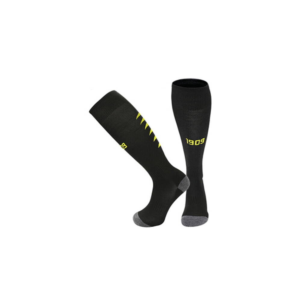 (Away Kids(EU30-36)) Kids & Adult Football Training Socks For 23-24 Dortmund Away