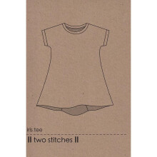 Two Stitches Sewing Pattern Iris Tee Baby, Kids 6 Months to 9 Years Tops