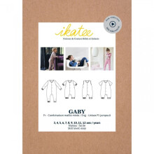 Ikatee Sewing Pattern Kids Gaby Jumpsuit Kids 3 Years - 12 Years Jumpsuits