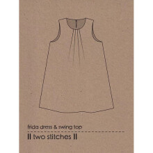 Two Stitches Sewing Pattern Frida Dress & Swing Top Baby, Kids Tops, Dresses