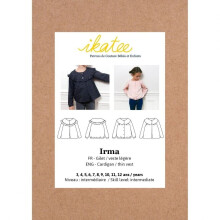 Ikatee Sewing Pattern Kids Irma Cardigan Kids 3 Years - 12 Years Cardigans