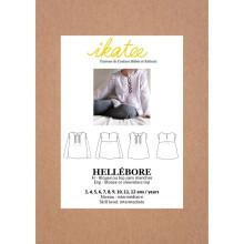 Ikatee Sewing Pattern Kids Hellebore Blouse Kids 3 Years - 12 Years Tops