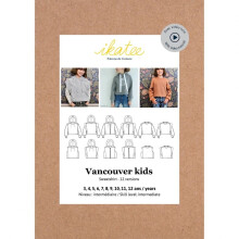 Ikatee Sewing Pattern Kids Vancouver Sweatshirt Kids 3 Years - 12 Years