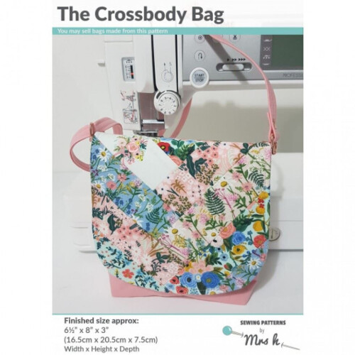 Mrs H Patterns Sewing Pattern The Crossbody Bag  Bags