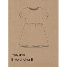 Two Stitches Sewing Pattern Molly Dress Baby, Kids 6 Months to 9 Years Dresses