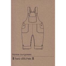 Two Stitches Sewing Pattern Frankie Dungarees Baby 6 to 24 Months Dungarees