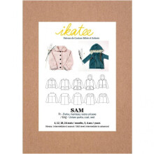 Ikatee Sewing Pattern Baby Sam Parka Jacket Baby, Kids 6 months - 4 years